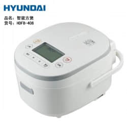 厨房小家电 礼品 韩国现代新品 智能方煲4L HDFB-408