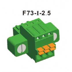 台湾恒翊 PCB 插拔式接线端子F73-I-2.5插头