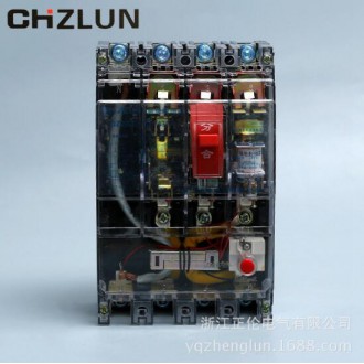 批发定制保护开关断路器DZ20LE-160透明款微型漏电断路器